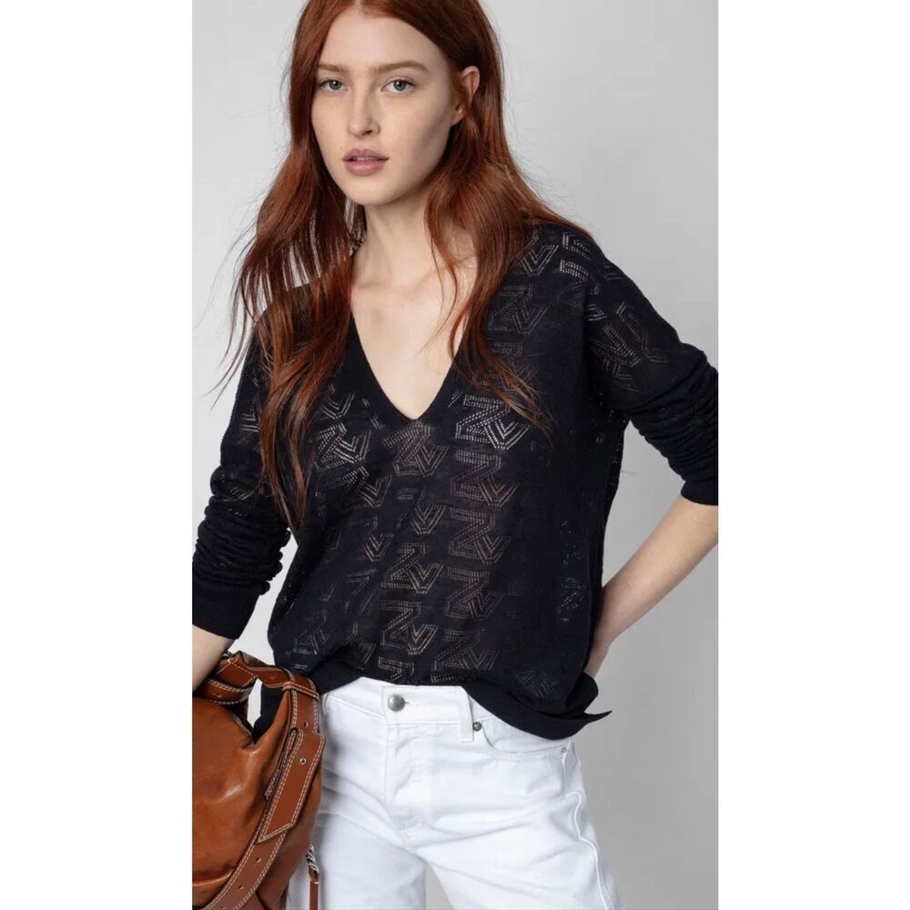 ZADIG & VOLTAIRE ZV Danna Jumper, Med, $238 B16
